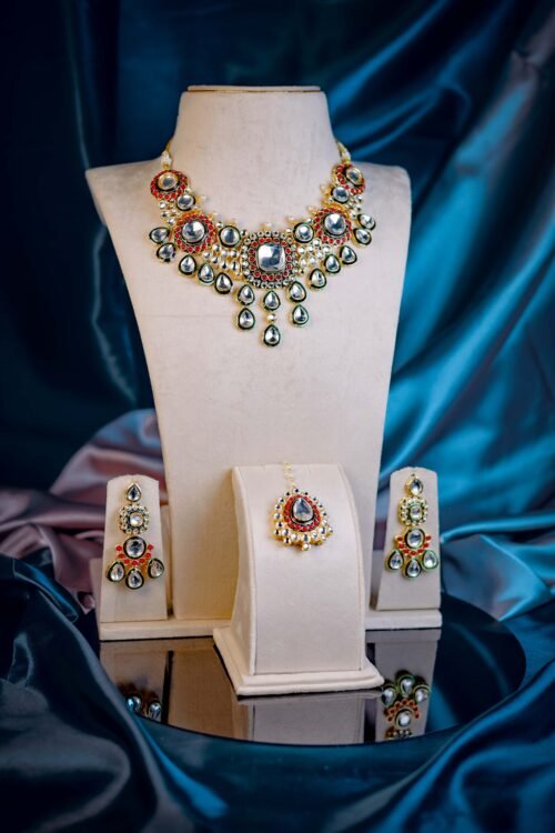 Kundan Necklace Set- NEC167