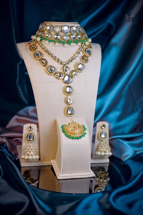 Kundan Necklace Set- NEC164