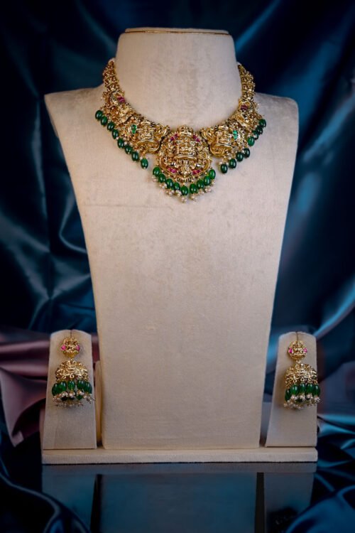 Temple Necklace Set- NEC218