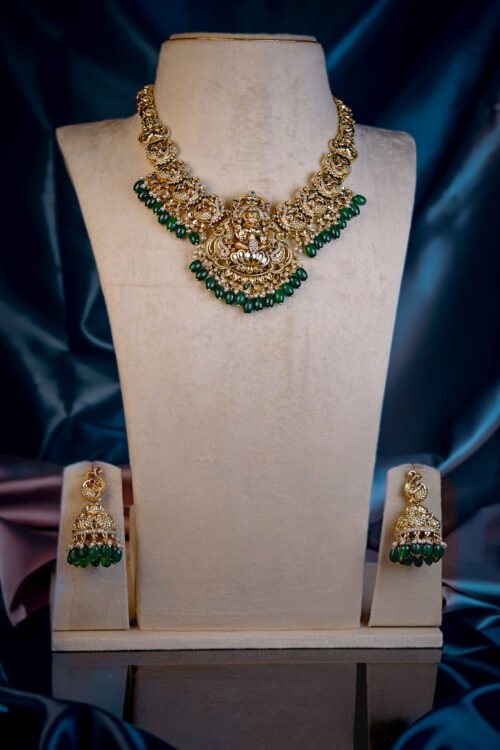 Temple Necklace Set- NEC220