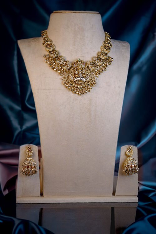 Temple Necklace Set- NEC219