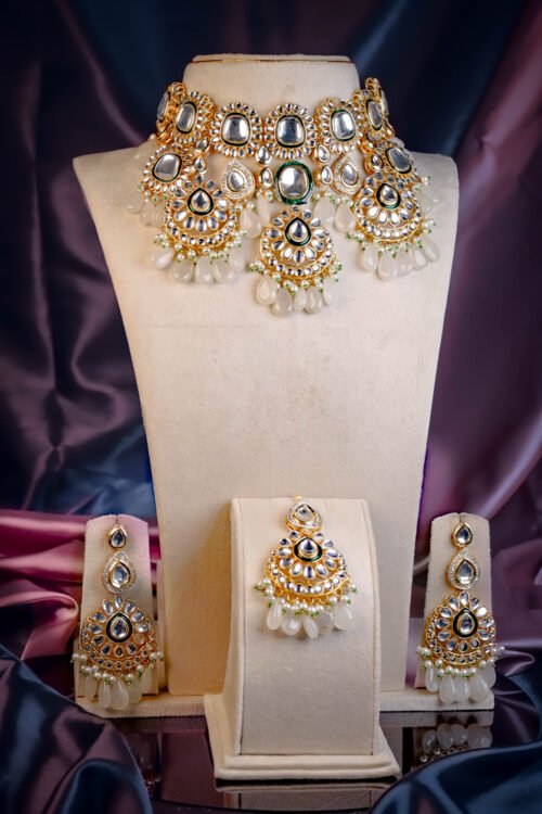 Kundan Necklace Set-NEC297