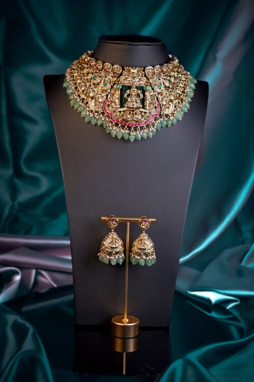 Temple Necklace Set-NEC292