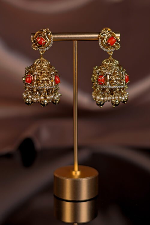 Temple Jhumka-EA01