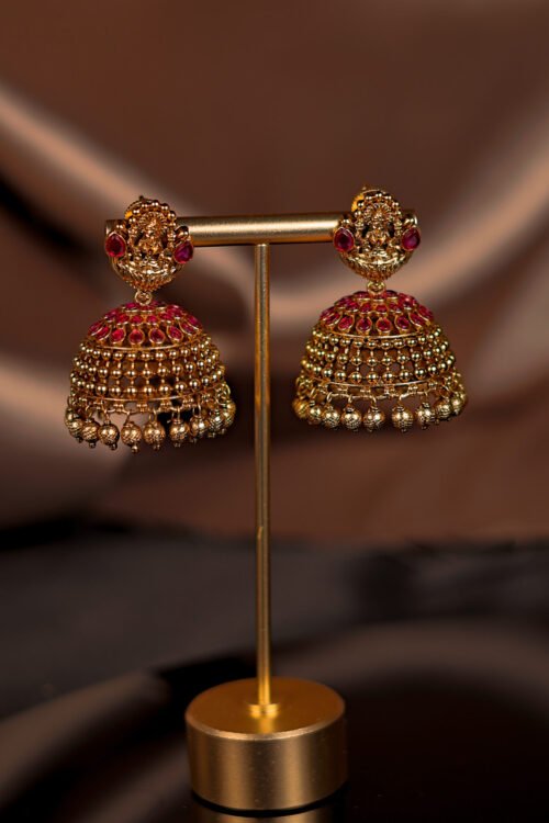 Temple Jhumka-EA042