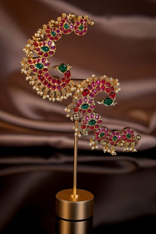 Earrings-Peacock EA079