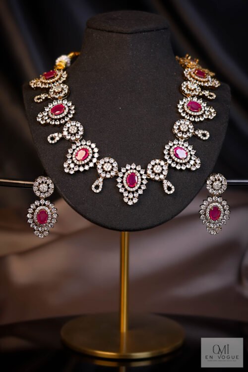 Moksha Necklace Set-NEC439