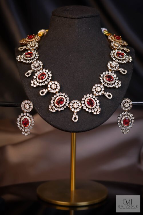 Moksha Necklace Set-NEC437