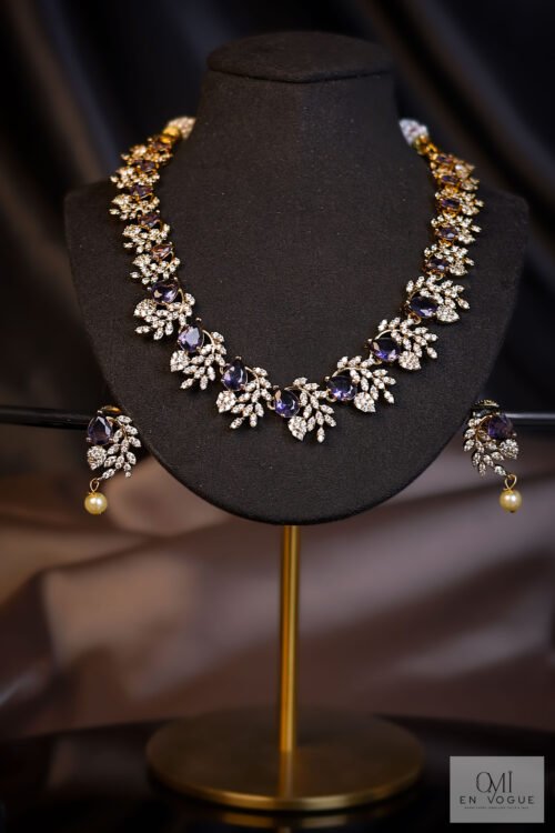 Bindiya Necklace Set-NEC446