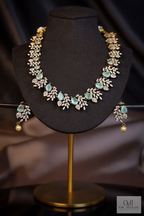 Bindiya Necklace Set-NEC445