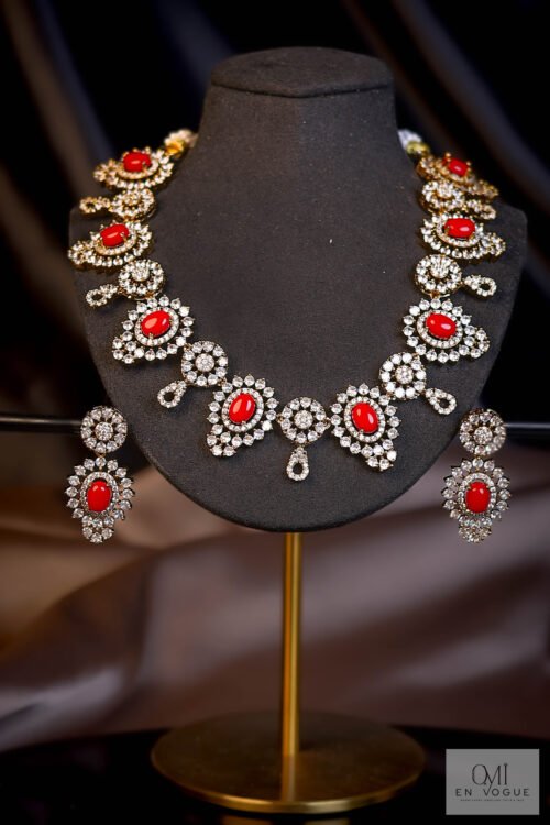 Moksha Necklace Set-NEC440