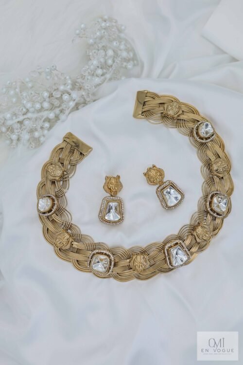 Sabyasachi inspired Necklace Set-NEC526
