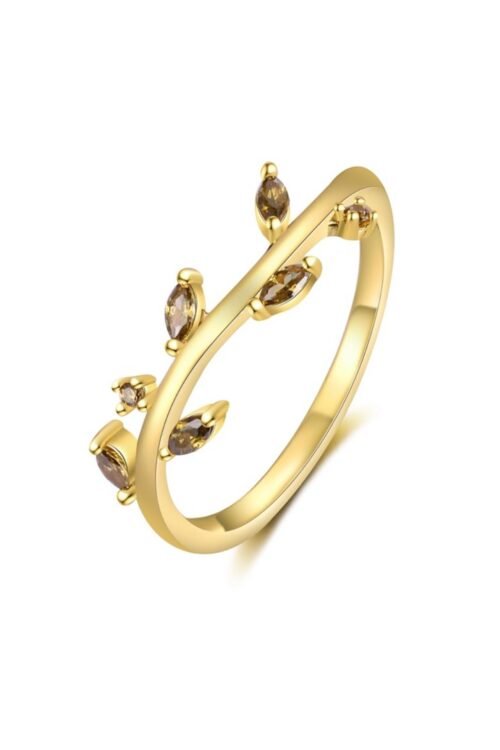 925 Sterling Silver Rings with CZ stones-RIN120