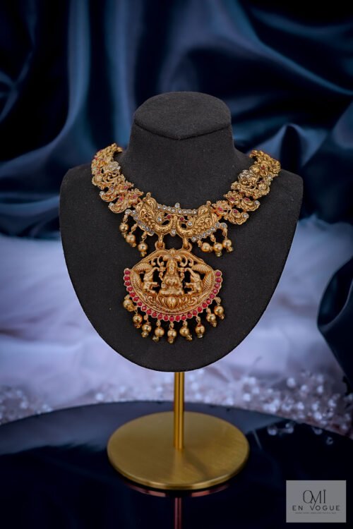 Mandir Necklace Set -NEC592