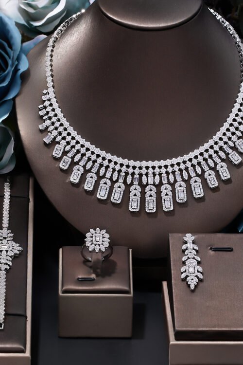 Omi Zircons Necklace Set-ZY-DZ551