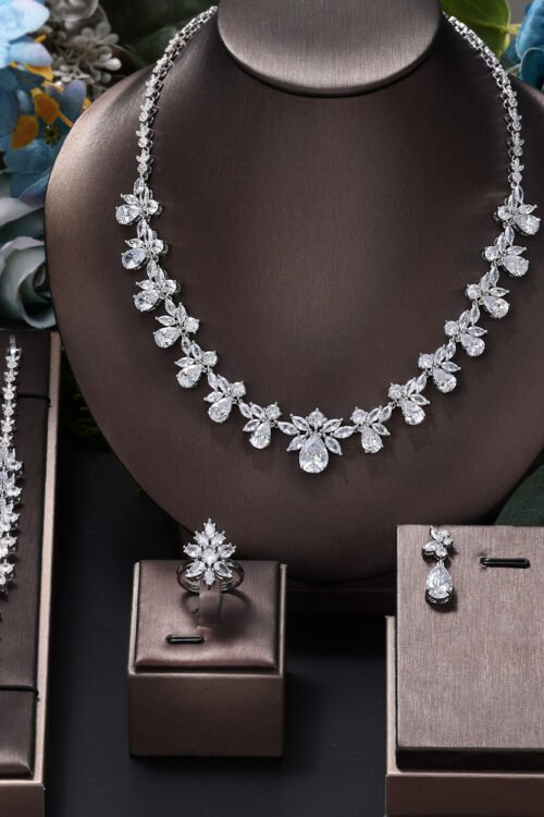 Omi Zircons Necklace Set-ZY-DZ558