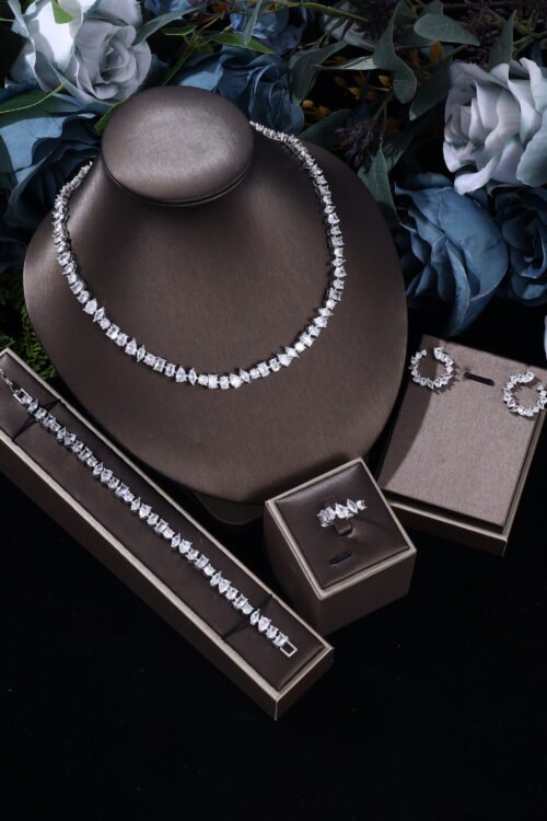 Omi Zircons Necklace Set-ZY-DZ496