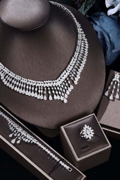 Omi Zircons Necklace Set-ZY-DZ499