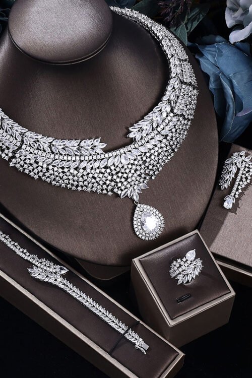 Omi Zircons Necklace Set-ZY-DZ500