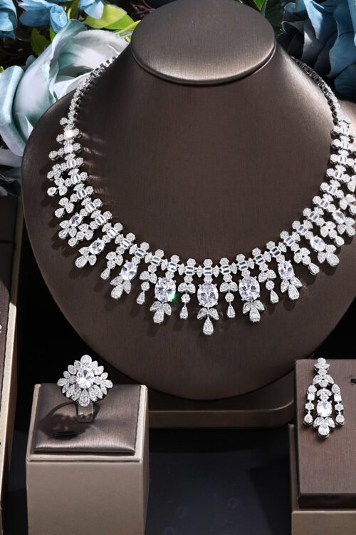 Omi Zircons Necklace Set-ZY-DZ652