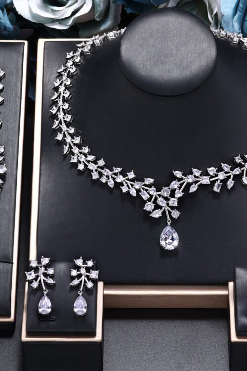 Omi Zircons Necklace Set-ZY-DZ615