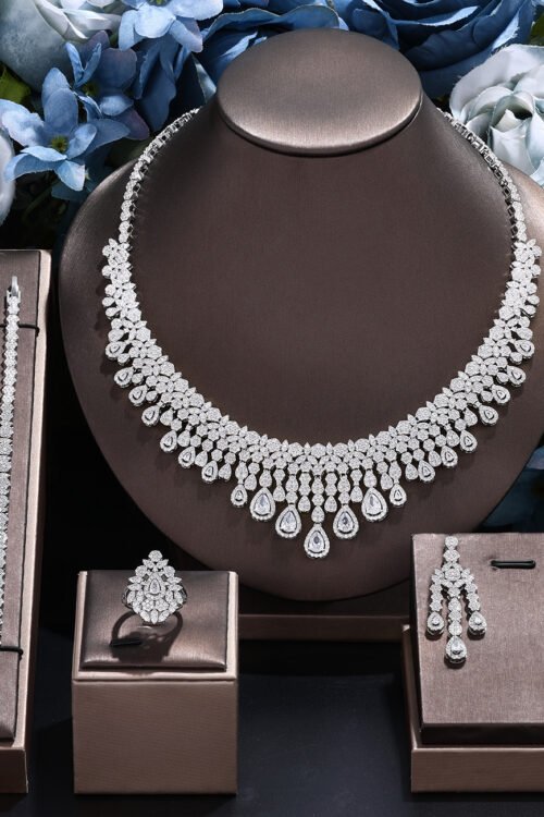 Omi Zircons Necklace Set-ZY-DZ733