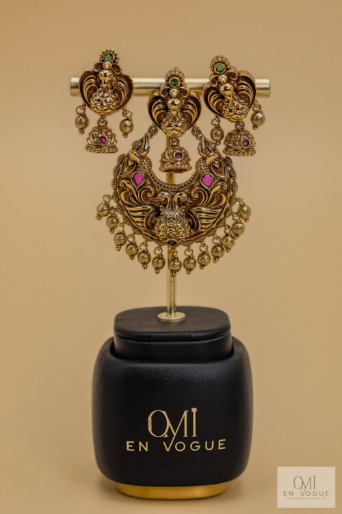 Pendant & Earring Set-NEC715