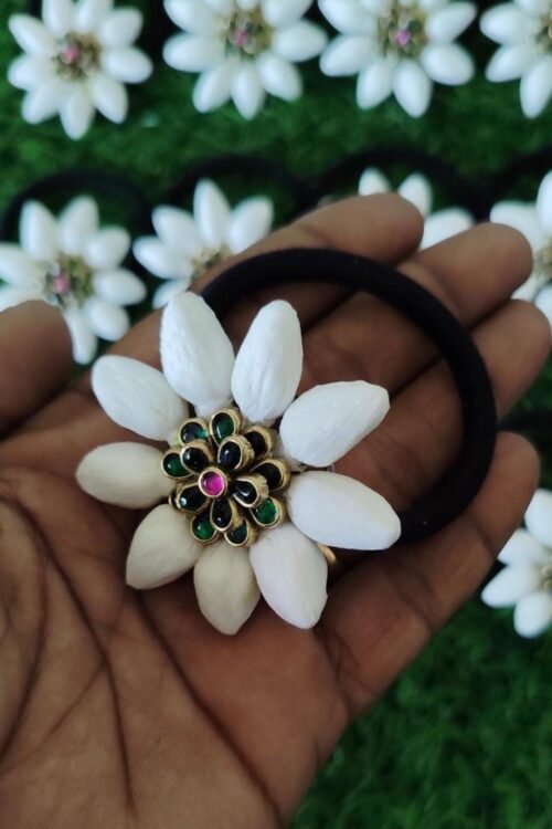 Gajra Single Flower Hair Band HAC055