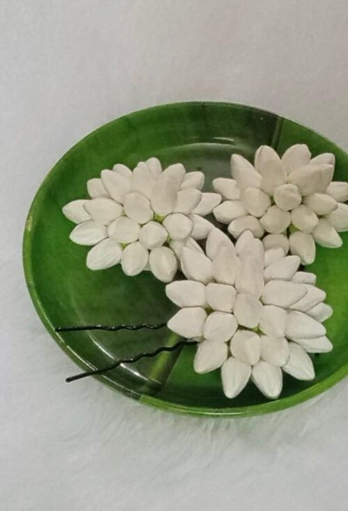 Jasmin Bud Hair Clip -HAC009